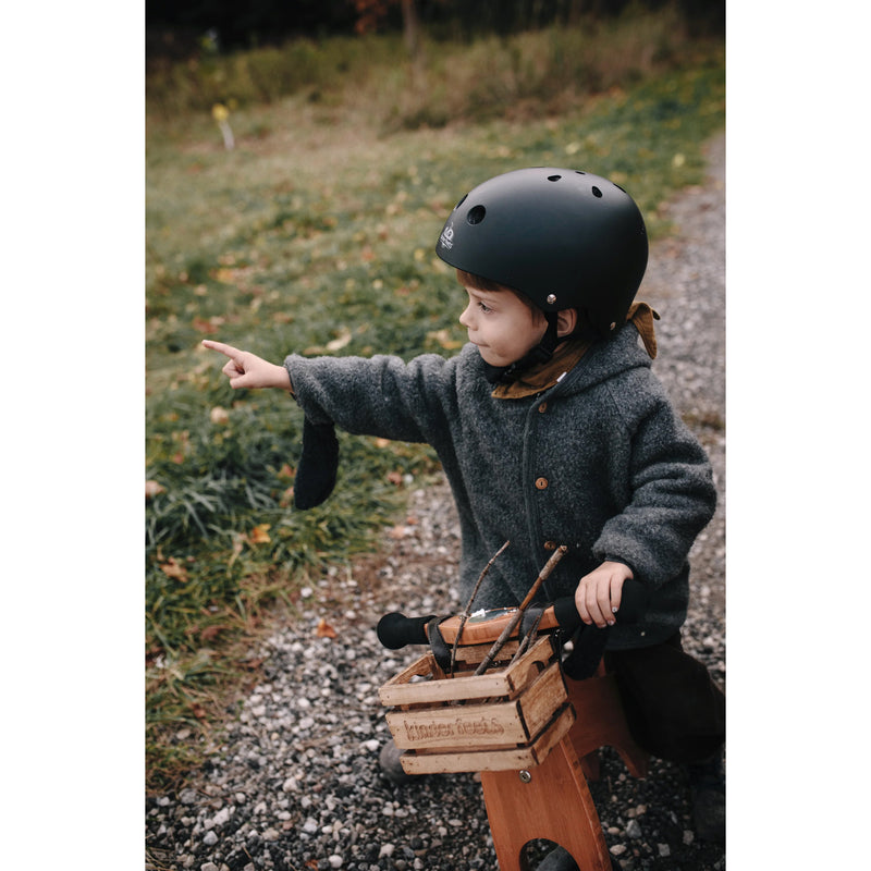 Kinderfeets Adjustable Toddler & Kids Sport Bike Scooter and Skate Helmet, Black