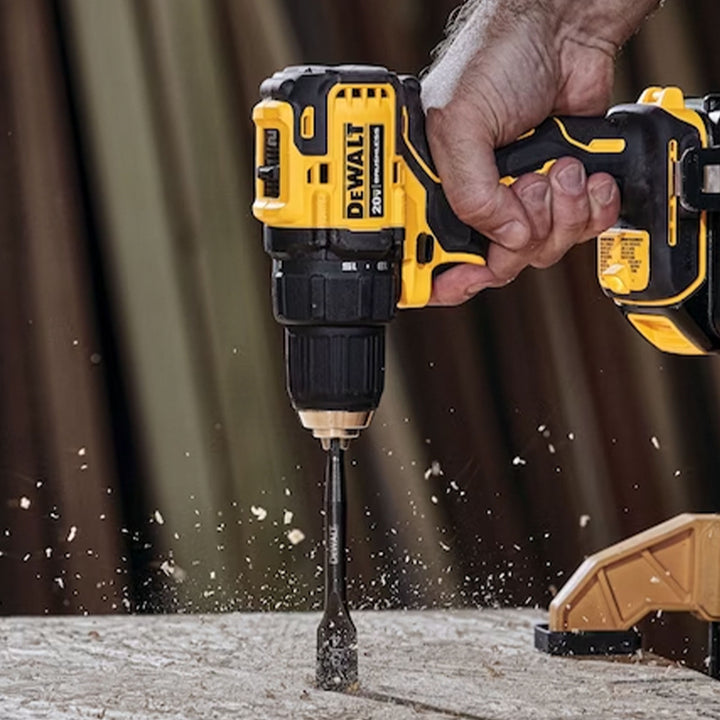 DeWalt ATOMIC 20 Volt 0.5 Inch Brushless Motor Drill Driver Kit Hand Tool Set - VMInnovations