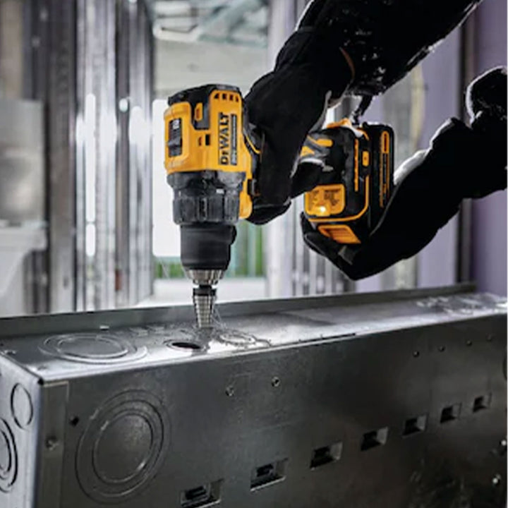DeWalt ATOMIC 20 Volt 0.5 Inch Brushless Motor Drill Driver Kit Hand Tool Set - VMInnovations
