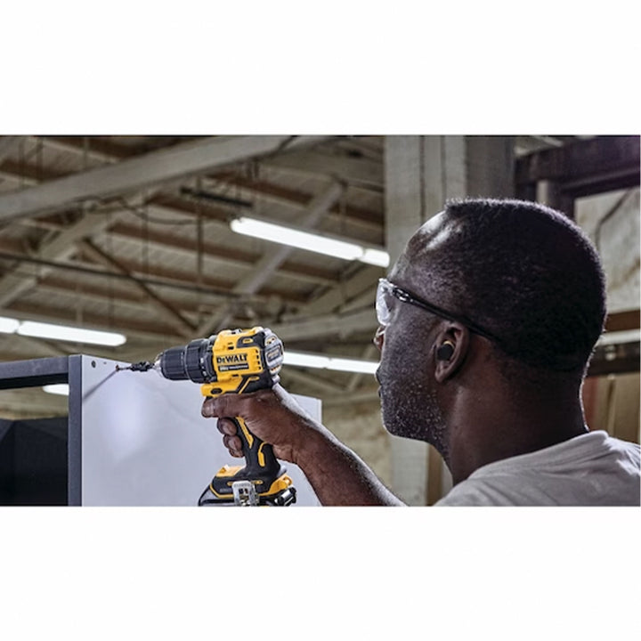 DeWalt ATOMIC 20 Volt 0.5 Inch Brushless Motor Drill Driver Kit Hand Tool Set - VMInnovations