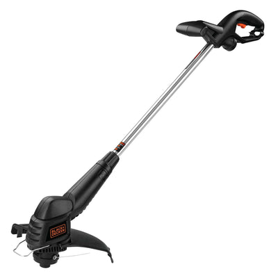 Black and Decker 2-in-1 Metal Electric Trimmer & Edger with 3.5 Amp Motor, Black