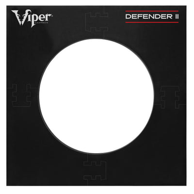 Viper Defender II Dart Wall Protector Square Backing Surround, Black (6 Pack)