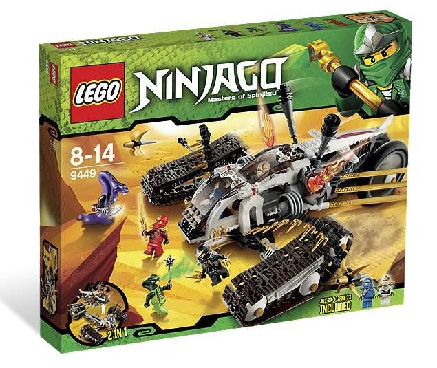 LEGO® NINJAGO® Ultra Sonic Raider Vehicle w/ Minifigures | 9449