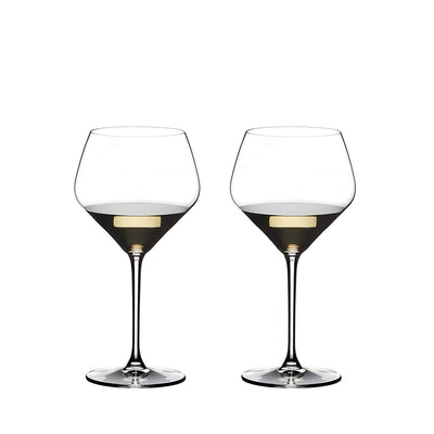 Riedel Extreme Oaked Chardonnay Crystal White Wine Glass, 23.63 Ounce (4 Pack)