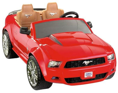 Power Wheels Ford Mustang Car Electric 12V Ride-On - Red | P8195