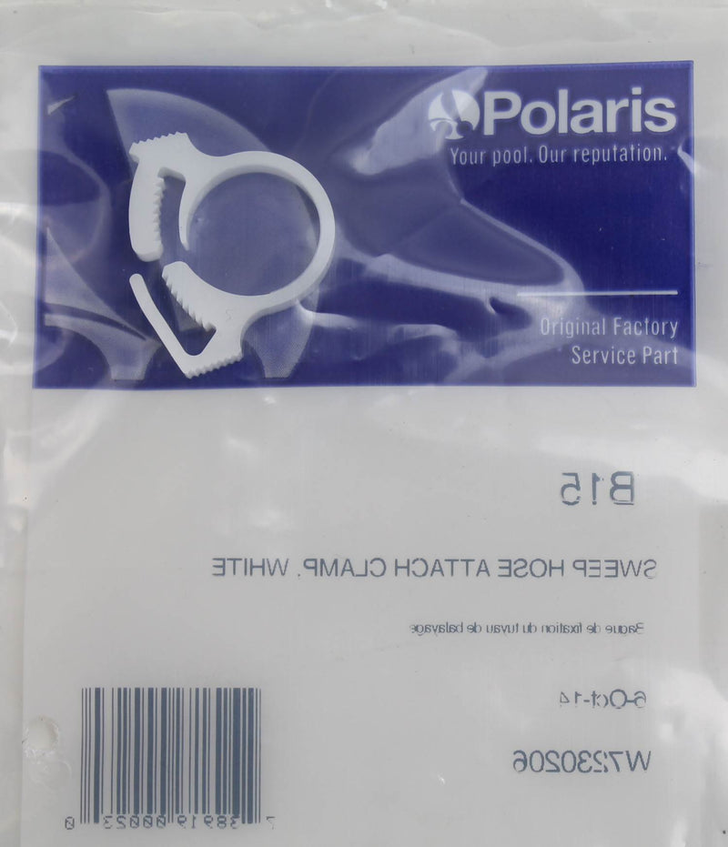 2) Polaris B15 Pool Parts Cleaner Sweep Hose Attachment Clamps 180 280 360 380 - VMInnovations
