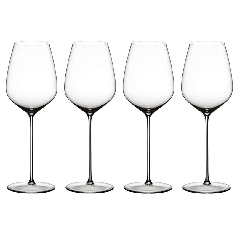 Riedel MAX Collection Classic Crystal Cabernet Red Wine Tall Stem Glass (4 Pack)