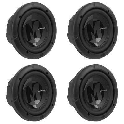 Memphis Audio Power Reference Series 6.5-in 150W RMS Dual Car Subwoofer (4 Pack)