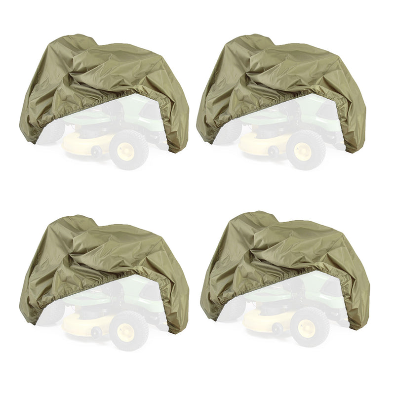 Pyle Armor Shield Universal Riding Lawn Mower Tractor Storage Cover (4 Pack)