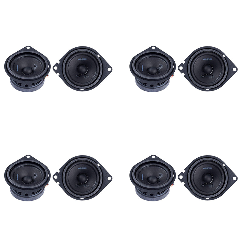 Memphis Audio Power Reference 2.75-in Car Audio Coaxial Speaker System (4 Pack)