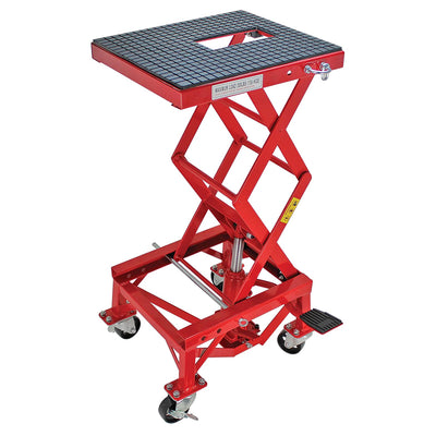 Extreme Max 5001.5083 Hydraulic Motorcycle Lift Table with 300 Lb. Capacity