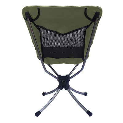 Lightspeed Portable Swivel Lightweight 360 Degree Outdoor Chair, Green (2 Pack)