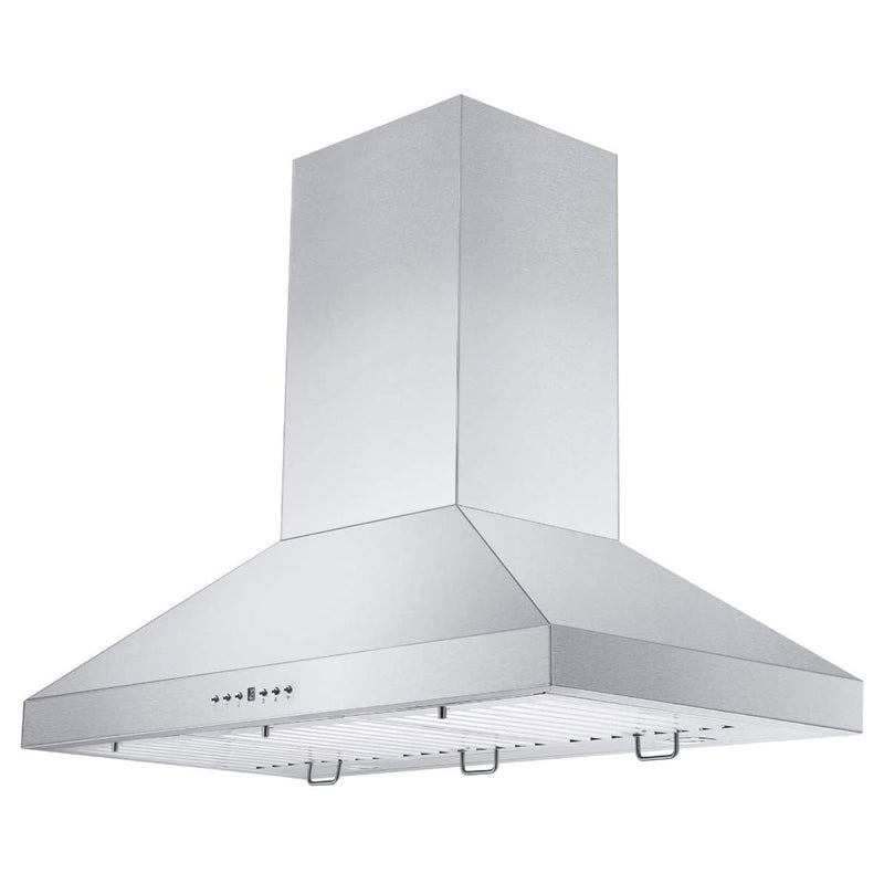 ZLINE KL3-48 48" Mounted Wall Range Hood With Crown Molding, Stainless Steel
