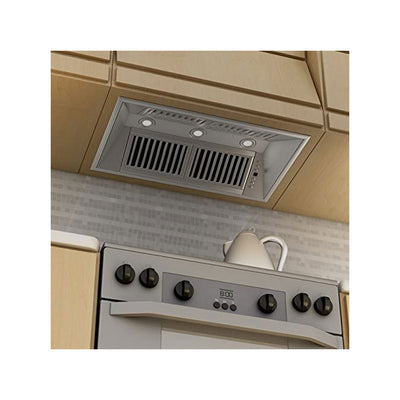 ZLINE 34" Ducted Range Hood Cabinet Insert, Deep w LED Lighting, Stainless Steel