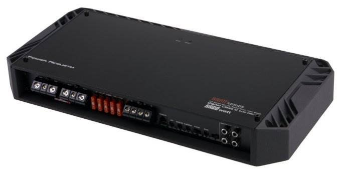 Power Acoustik BAMF-5500/1D 5500W MONO Amplifier + 4.5 Farad Capacitor + Amp Kit