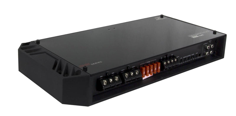 Power Acoustik BAMF-5500/1D 5500W MONO Amplifier + 4.5 Farad Capacitor + Amp Kit