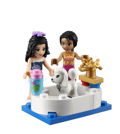 LEGO® Friends Girls Heartlake Animal Pet Salon w/ Two Minifigures | 41007