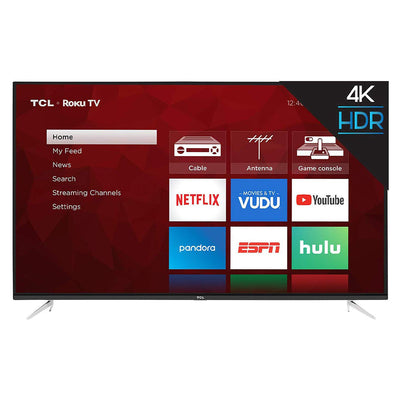 TCL 55S423-RB 4 Series 4K UHD HDR Smart Tv, 55 Inches (Certified Refurbished)