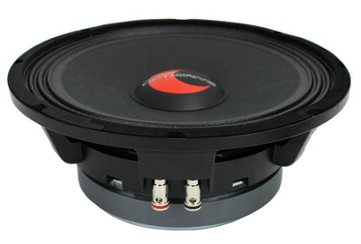 4) Lanzar OPTI10MI 10" 4000 Watt 4-Ohm High Power Mid Bass Car Audio Speakers