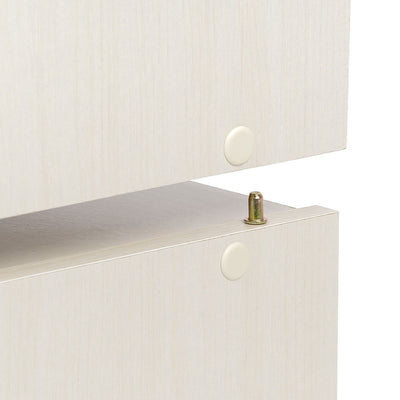 IRIS Tachi Series Modular Wood Stacking Storage Drawer Box Cabinet Cube, White
