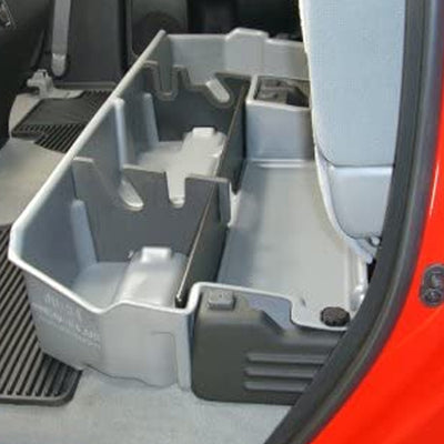 DU-HA 60051 Under Seat Gun Rack Truck Storage Container for 07-21 Toyota Tundra