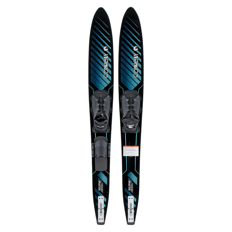 CWB Connelly 61200303-CON Eclypse Combo Skis w/ Front RTS Bindings 67-inch, Blue