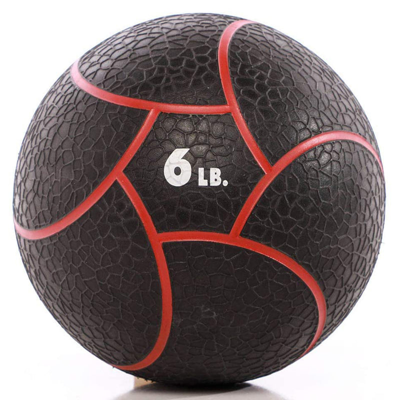 Power Systems Elite Power Exercise Medicine Ball Prime Weight, 6 Pounds, Red