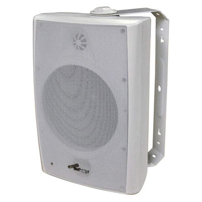 Nippon America 8-in 160W UV Water Resistant Outdoor Speaker, White (2 Pack)