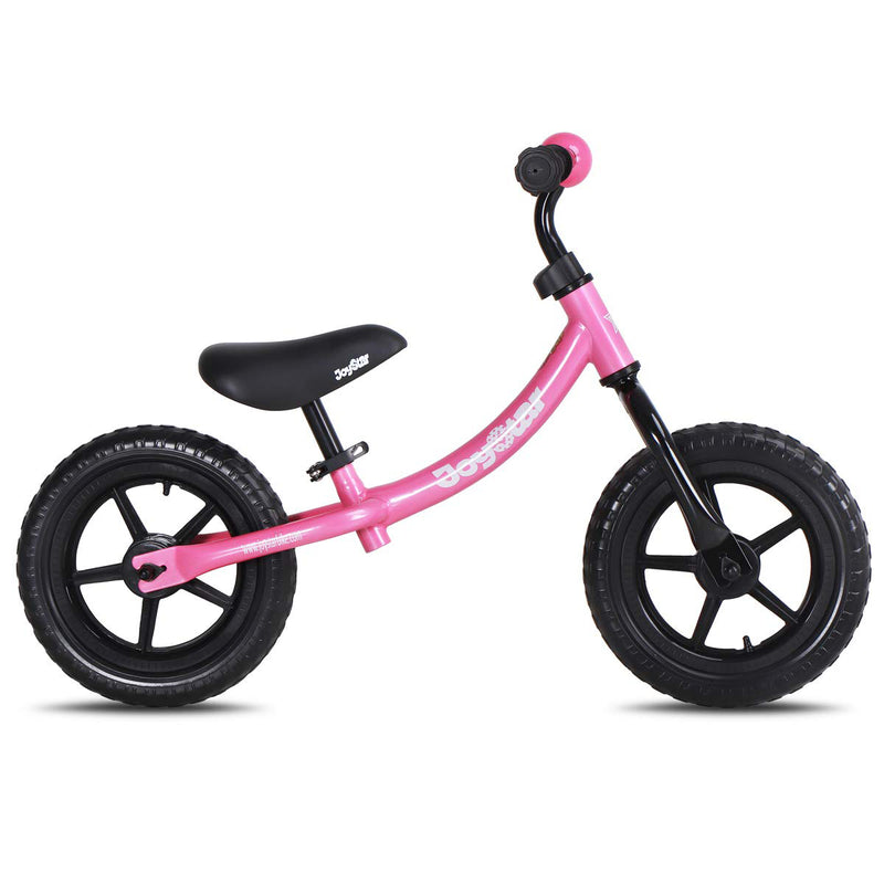 Joystar Marcher 12" Kids Toddler Training Balance Bike Bicycle, Pink