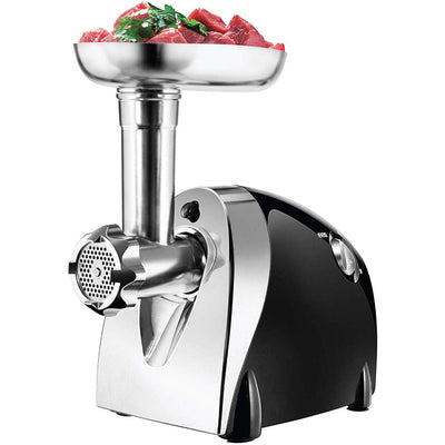 Chefman Choice Cut Electric Meat Grinder with 3 Stainless Steel Grinding Plates