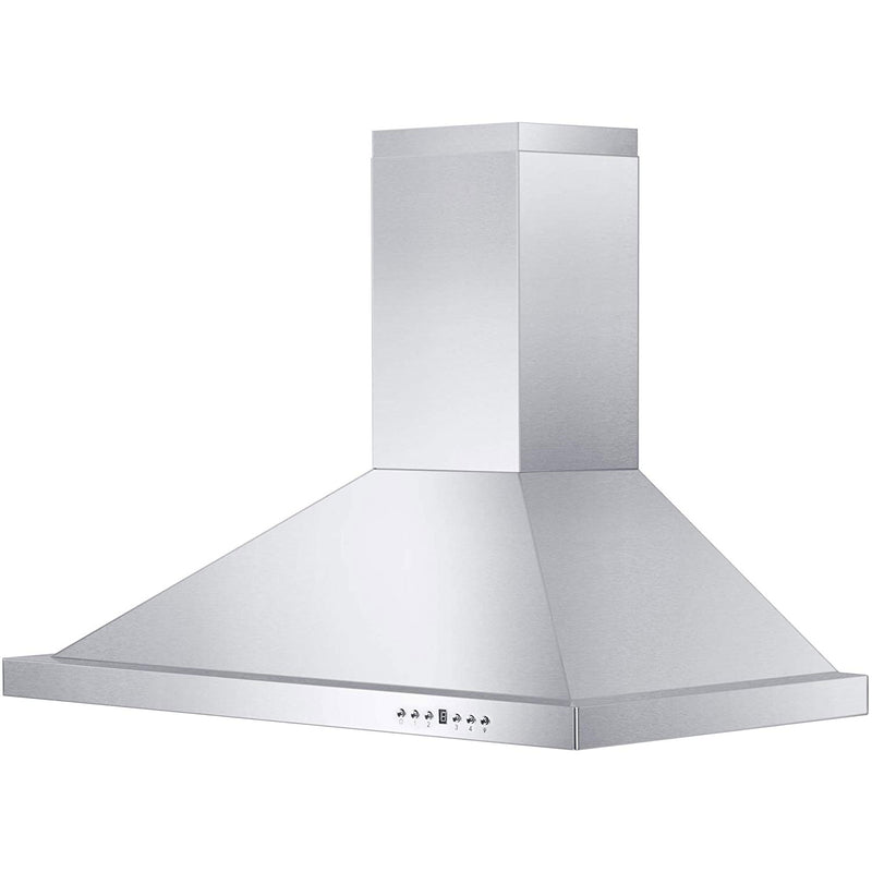 ZLINE KB-48 48 Inch Mounted Wall Range Hood With Crown Molding, Stainless Steel