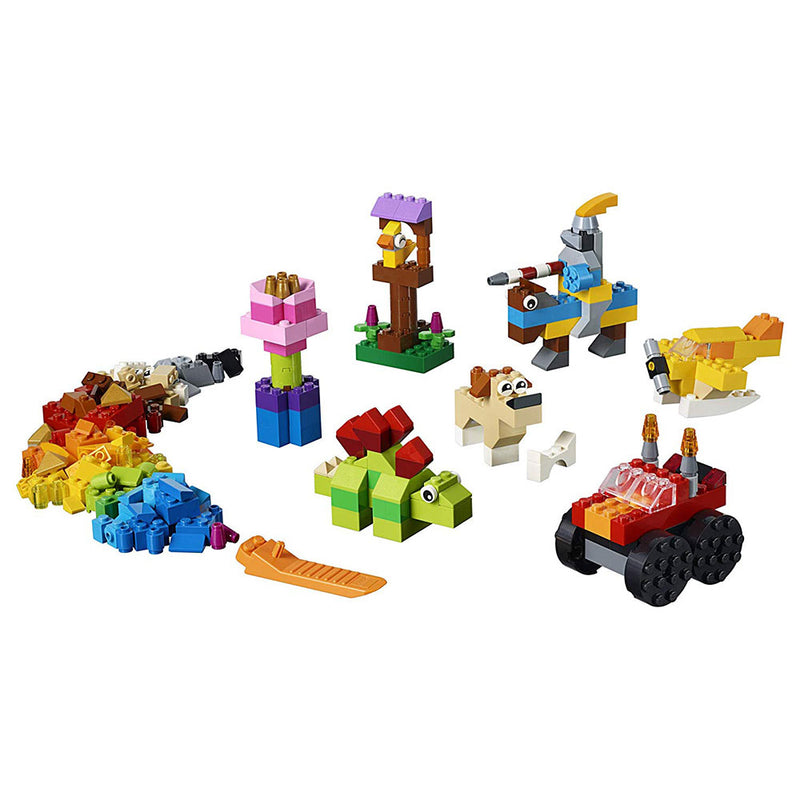 LEGO 6250766 Classic 300 Piece Basic Multicolor Bricks, Wheels, and Eyes Set