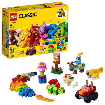 LEGO 6250766 Classic 300 Piece Basic Multicolor Bricks, Wheels, and Eyes Set