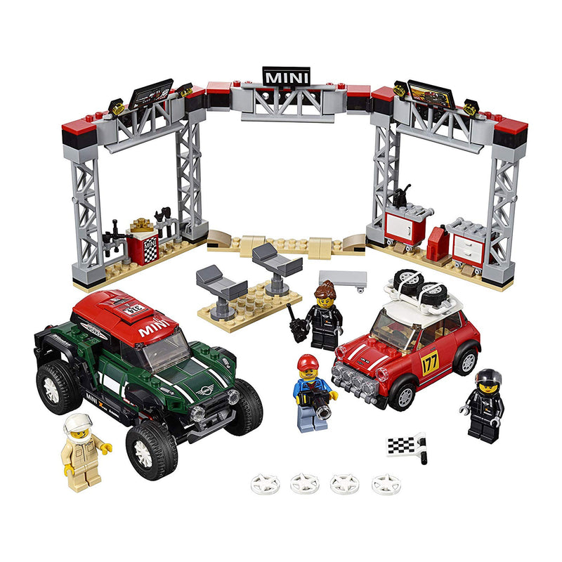 LEGO 6251797 Speed Champions 1967 Mini Cooper and 2018 John Cooper Works Buggy
