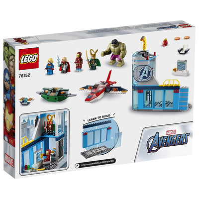 LEGO 76152 Marvel Avengers Wrath of Loki Playset with 5 Figures and 2 Vehicles