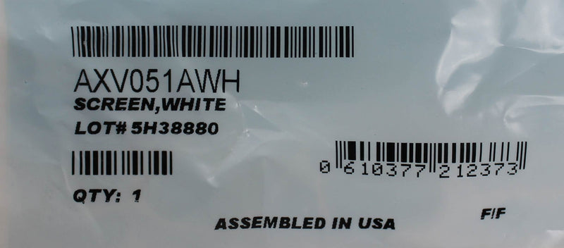 NEW Hayward AXV051AWH Pool Vac Ultra Cleaner White Rear Screen Replacement Part