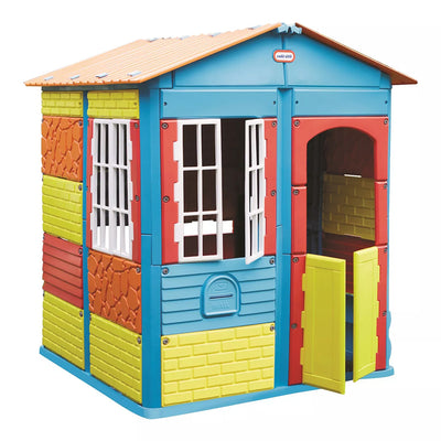 Little Tikes Build-a-House Indoor/Outdoor Play House with Interchangeable Panels