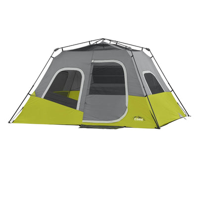 Core Equipment 11 x 9-Foot 6-Person Instant Cabin Camping Tent | COR-40007