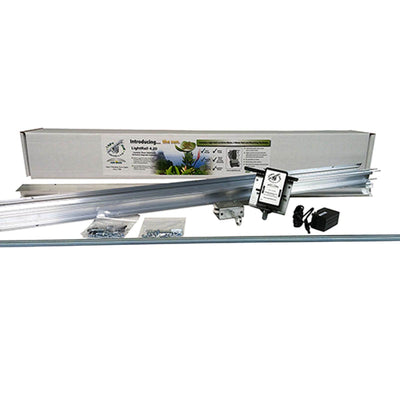 (2) LIGHT RAIL 4.2 AdjustaDrive Complete Grow Light Hanger Reflector Mover Kits