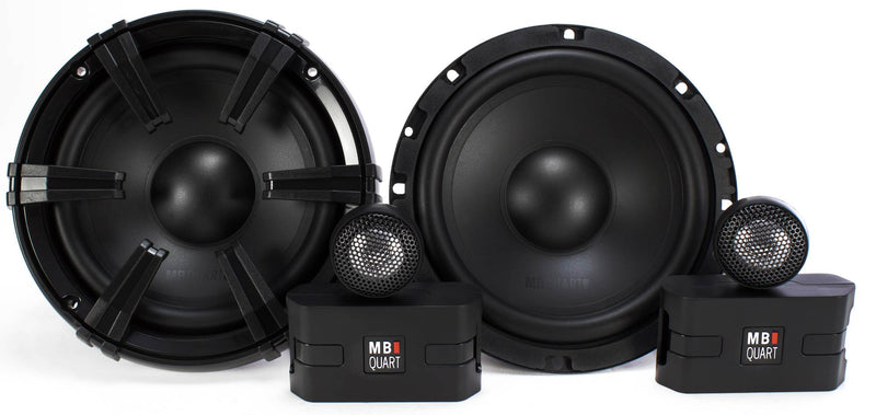 4) MB Quart 6.5" 90 Watt Component Speakers Speaker System Set Four| DC1-216