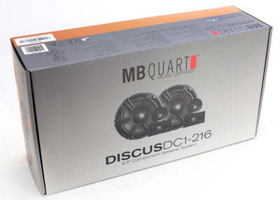 4) MB Quart 6.5" 90 Watt Component Speakers Speaker System Set Four| DC1-216
