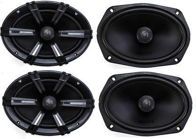 4) MB Quart 6x9" 360W Discus Coaxial Car Audio Stereo Speakers Four| DK1-169
