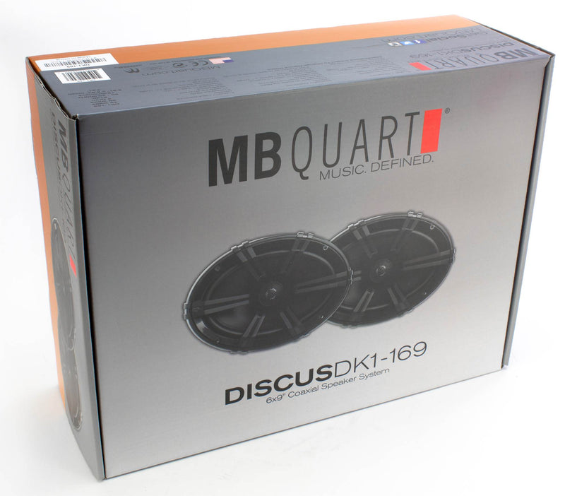 4) MB Quart 6x9" 360W Discus Coaxial Car Audio Stereo Speakers Four| DK1-169