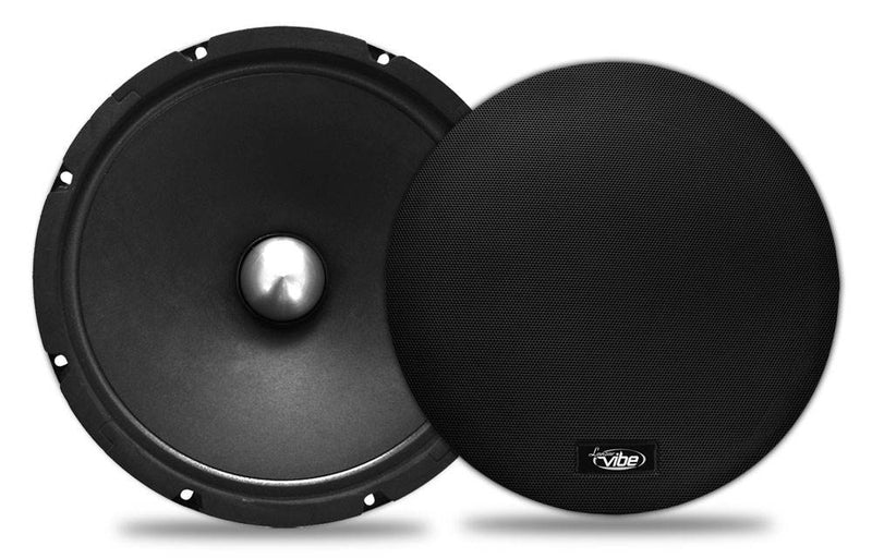 Lanzar 6.5" Vibe Bullet Series 400W Mid-Range Speakers, (2 Pack) | 2 x VSMR6