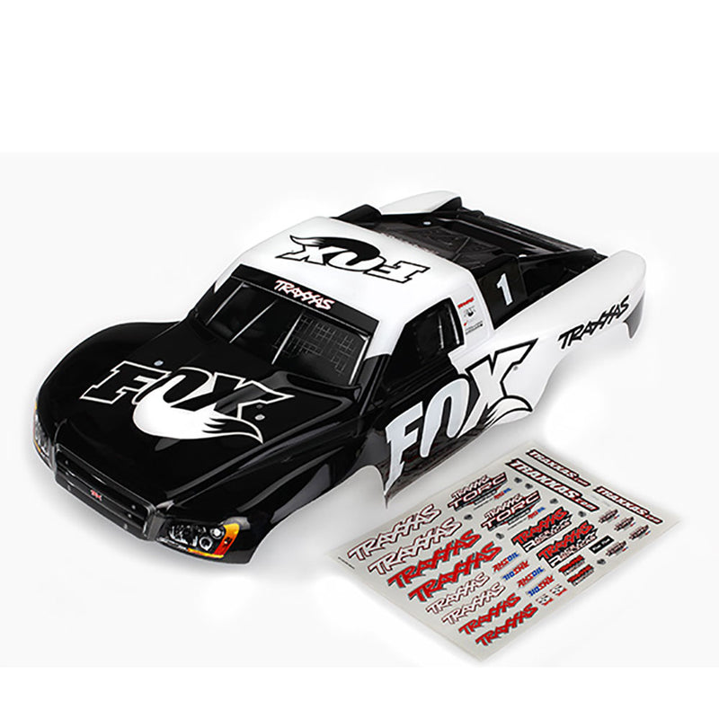 Traxxas 6849 Fox Edition Painted Body Decal for Slash Radio Control Vehicles