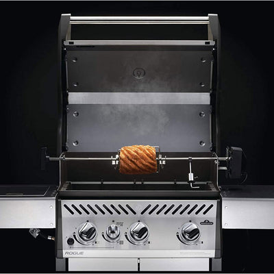 Napoleon 69811 Motorized Heavy Duty Stainless Steel Rotisserie for Rogue Grills