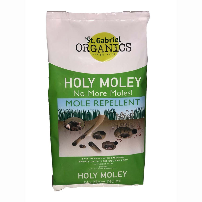 St. Gabriel Organics 70060-7 HOLY MOLEY Organic Garden Mole Repellent, 10 Lbs