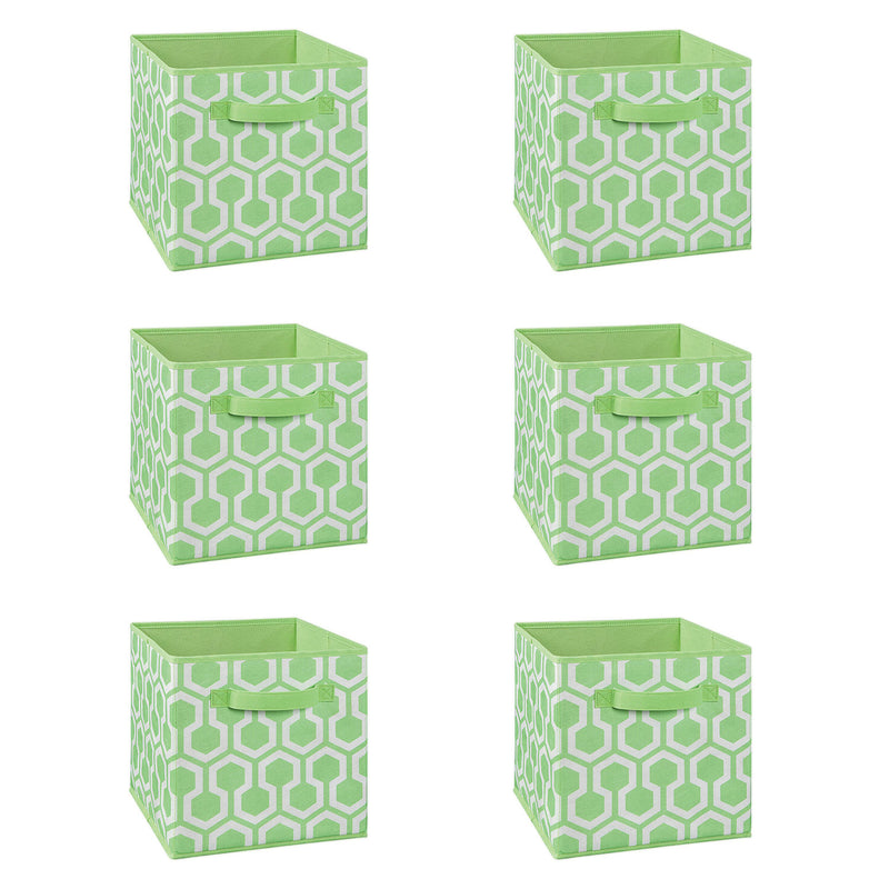 ClosetMaid 184300 Fabric Storage Organizer Cube Drawer with Handles (6 Pack)