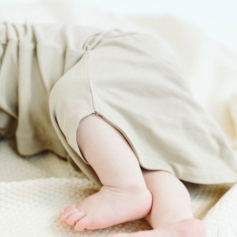 Goumikids Baby Sleeper Gown Organic Bamboo Sleepsack Pajama Clothes, 0-3M Moss