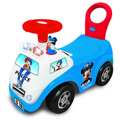 Kiddieland 052720 Disney Mickey Mouse My 1st Police Car Light n' Sound Ride-On - VMInnovations